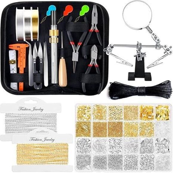 Jewelry Making Supplies Kits for Adults with Jewelry Making Tools, - Picture 9 of 9